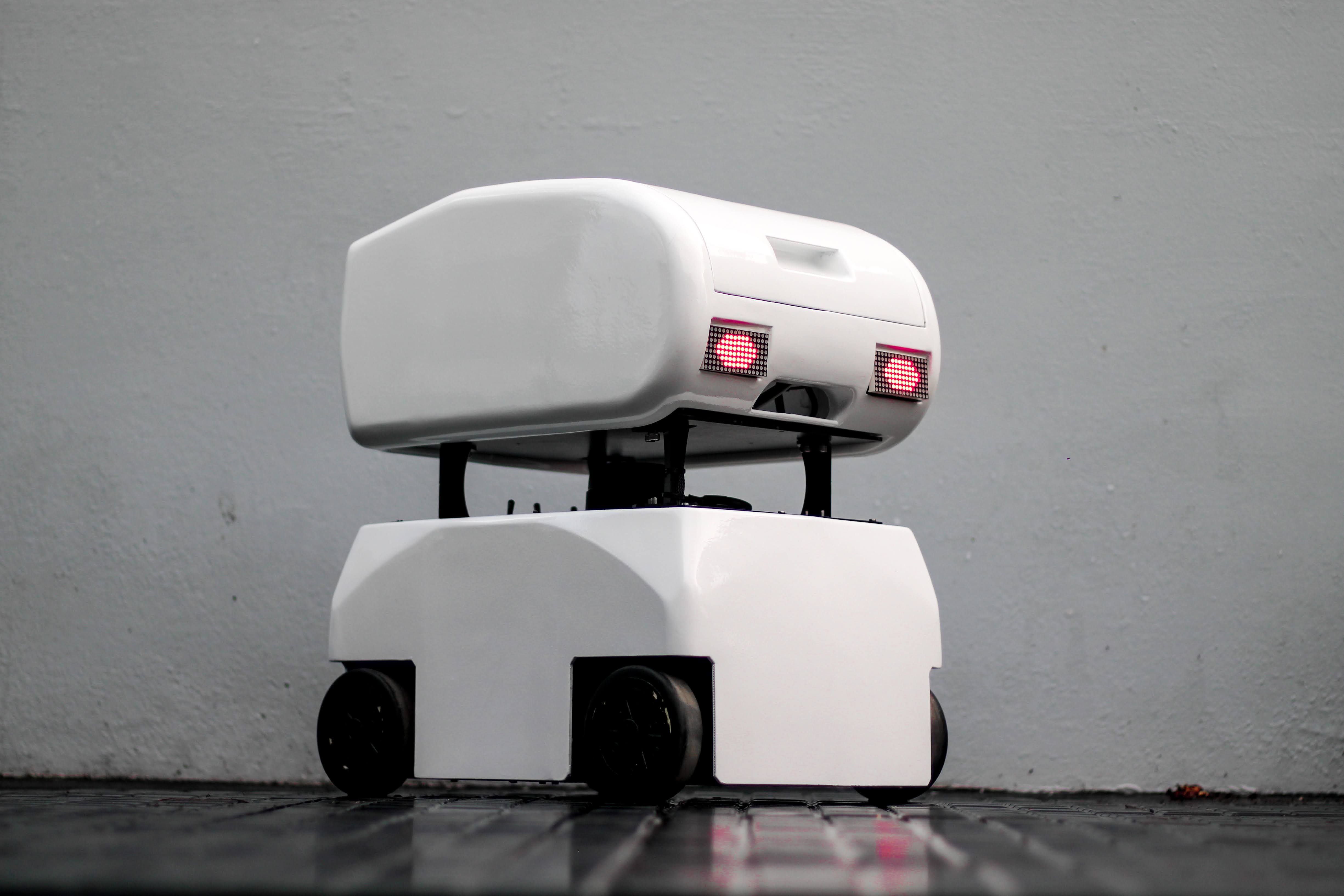 Autonomous Indoor Delivery Robot